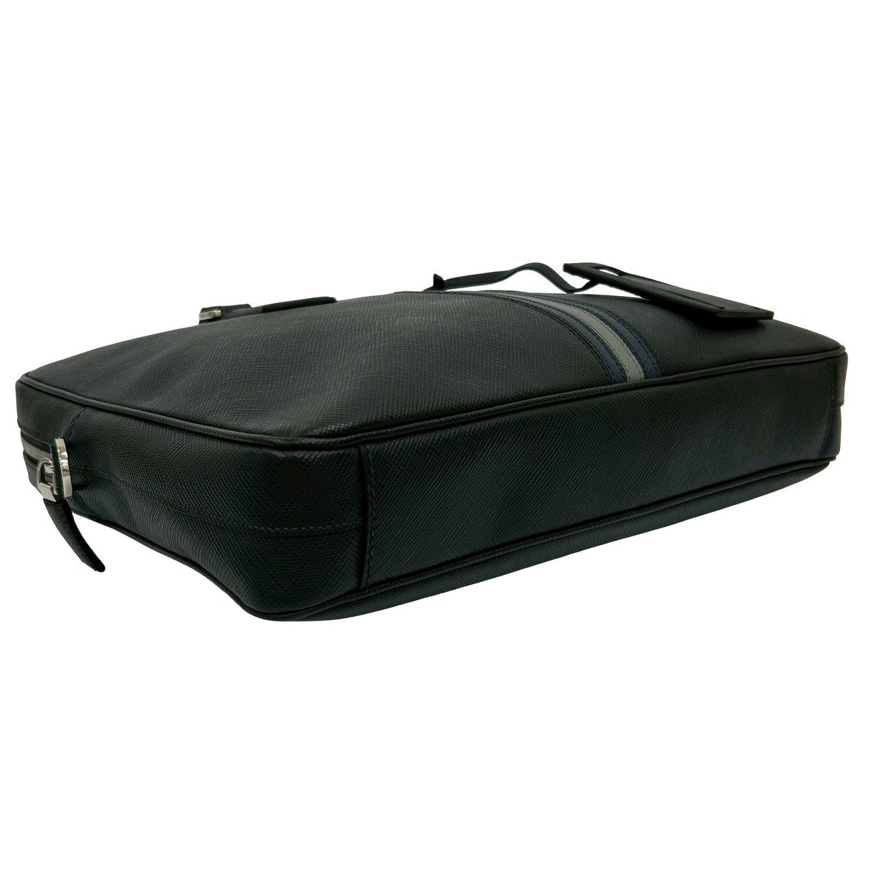 PRADA Shoulder Bag leather black