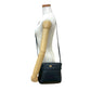 CELINE Shoulder Bag leather Navy