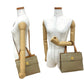 CELINE Shoulder Bag leather beige