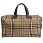 BURBERRY Boston Duffel bag canvas Brown