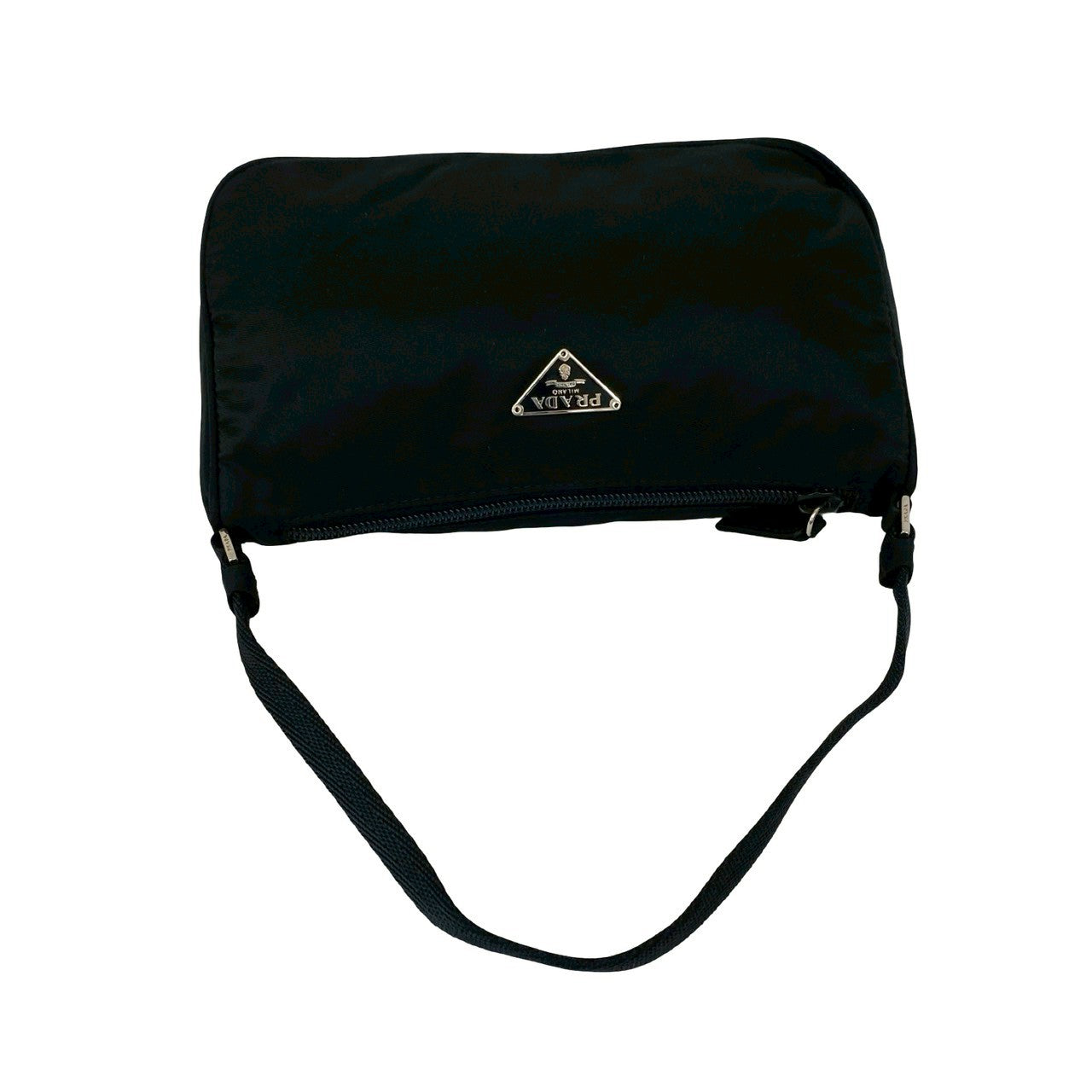 PRADA Handbag Nylon black