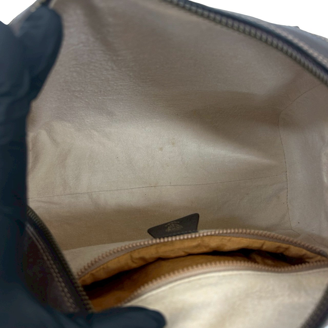 GUCCI Shoulder Bag leather Brown Sherry line