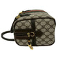 GUCCI Shoulder Bag leather Brown Sherry line