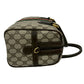 GUCCI Shoulder Bag leather Brown Sherry line