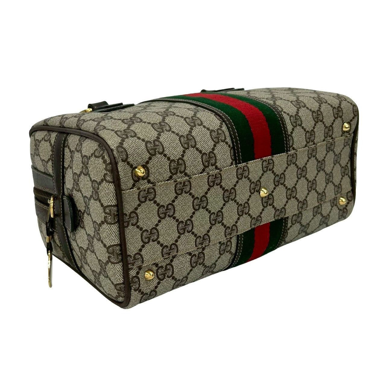 GUCCI Shoulder Bag leather Brown Sherry line