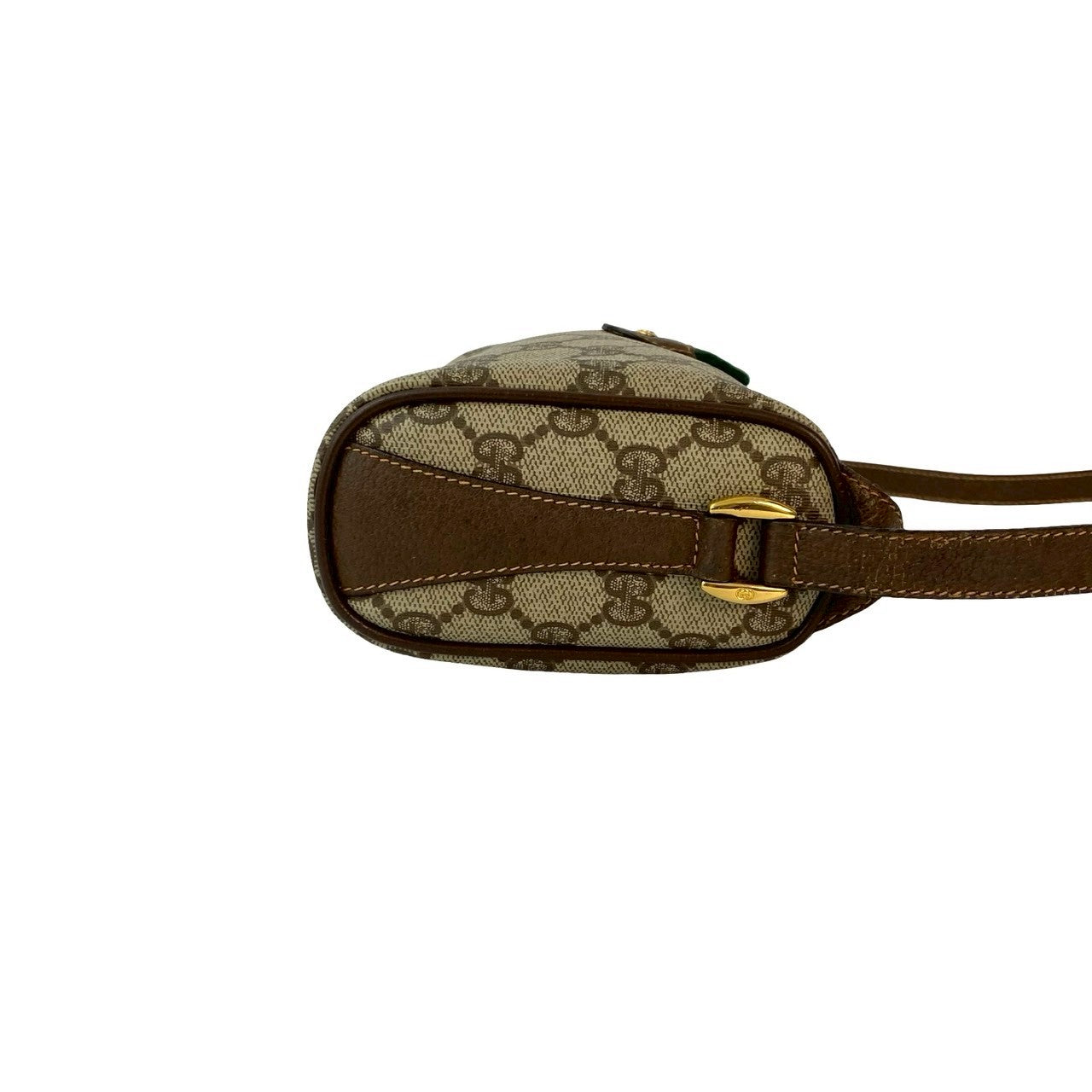 GUCCI Shoulder Bag leather Brown Sherry line