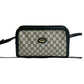 GUCCI Shoulder Bag leather Navy