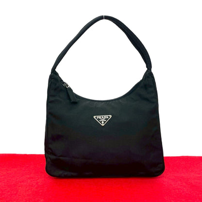 PRADA Handbag Nylon black