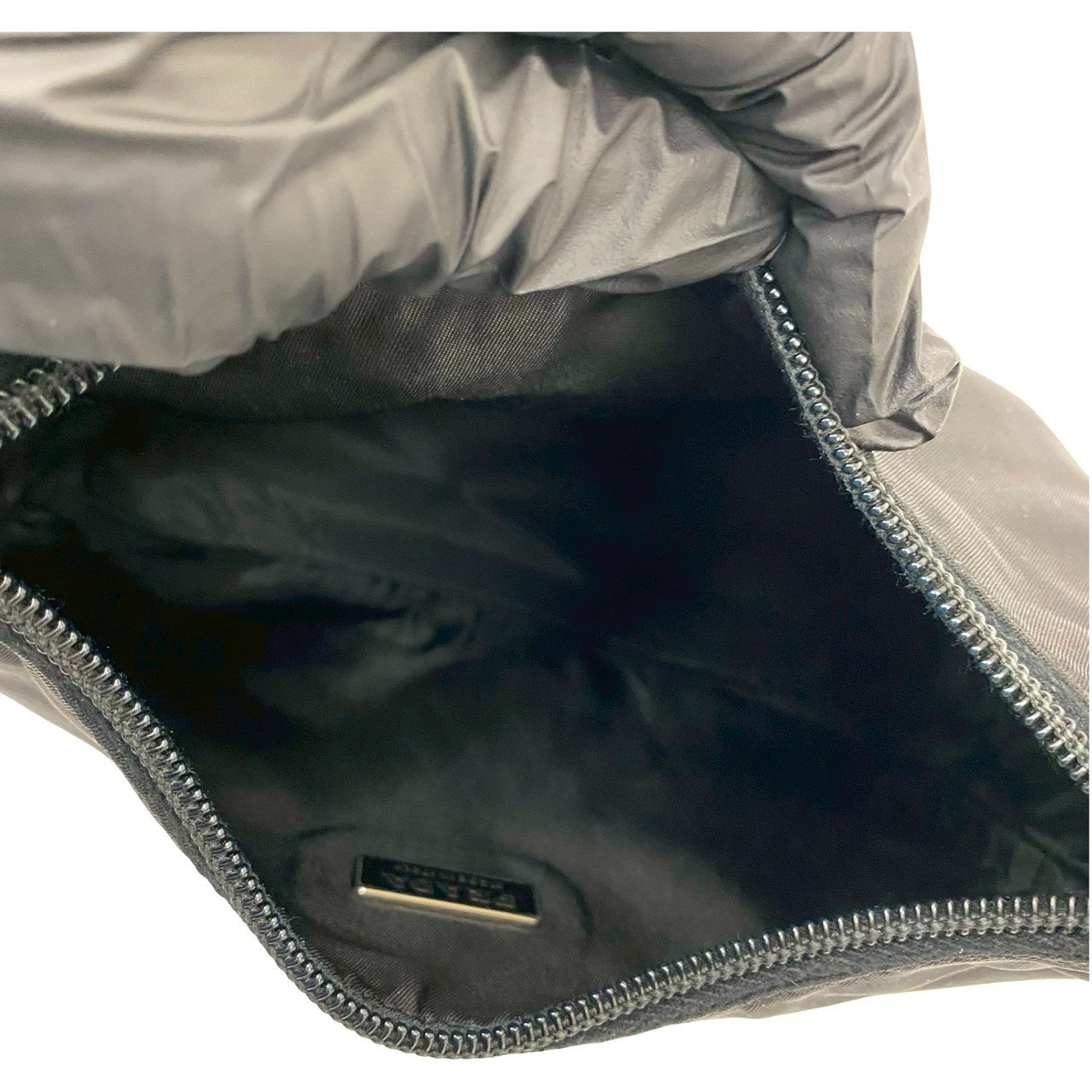 PRADA Handbag Nylon black