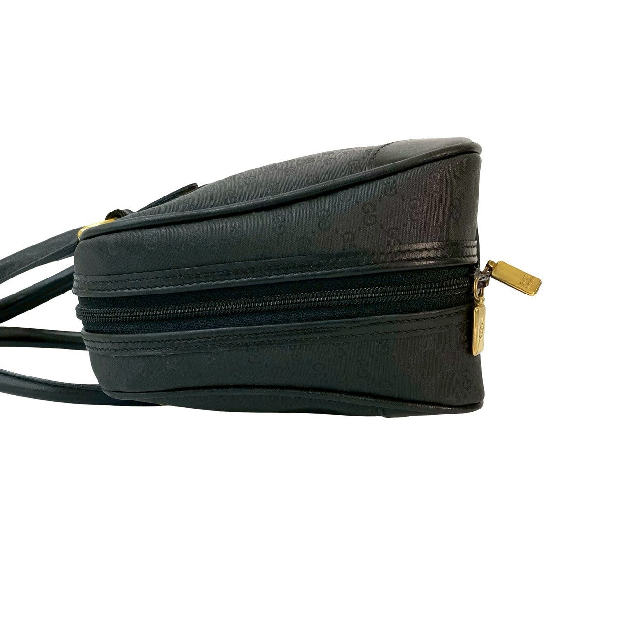 GUCCI Handbag leather black