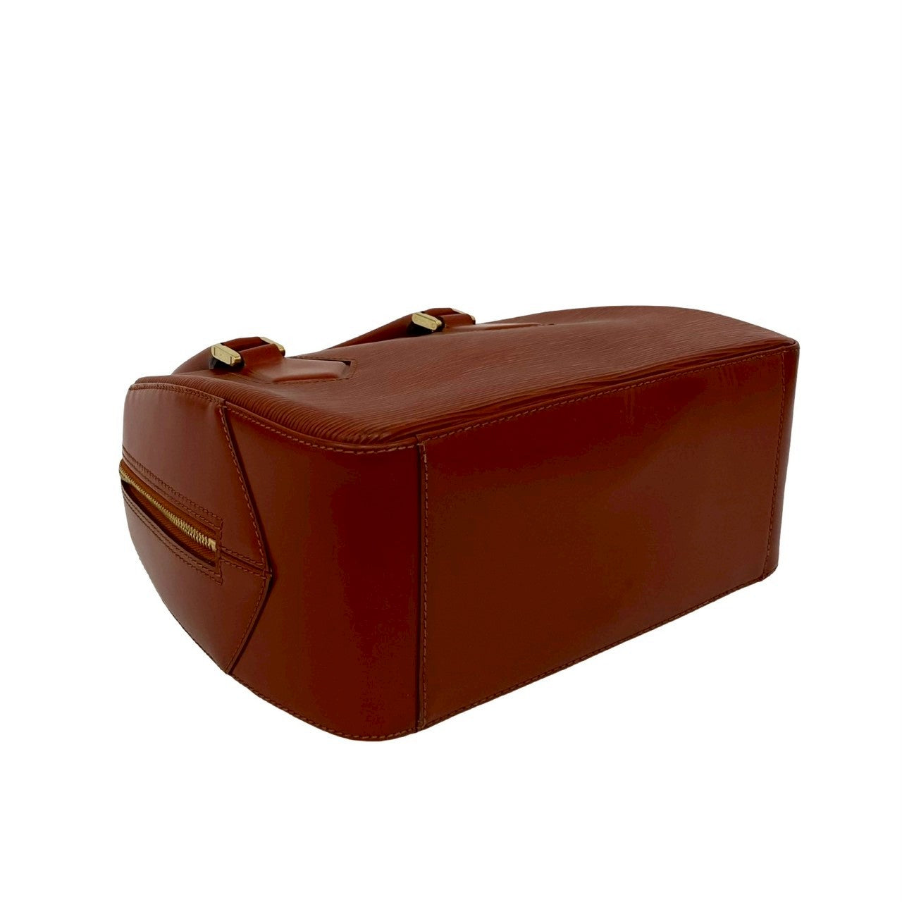 LOUIS VUITTON Handbag Epi Leather Brown Epi Sablon