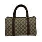 GUCCI Handbag leather Brown Sherry line