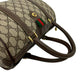GUCCI Handbag leather Brown Sherry line
