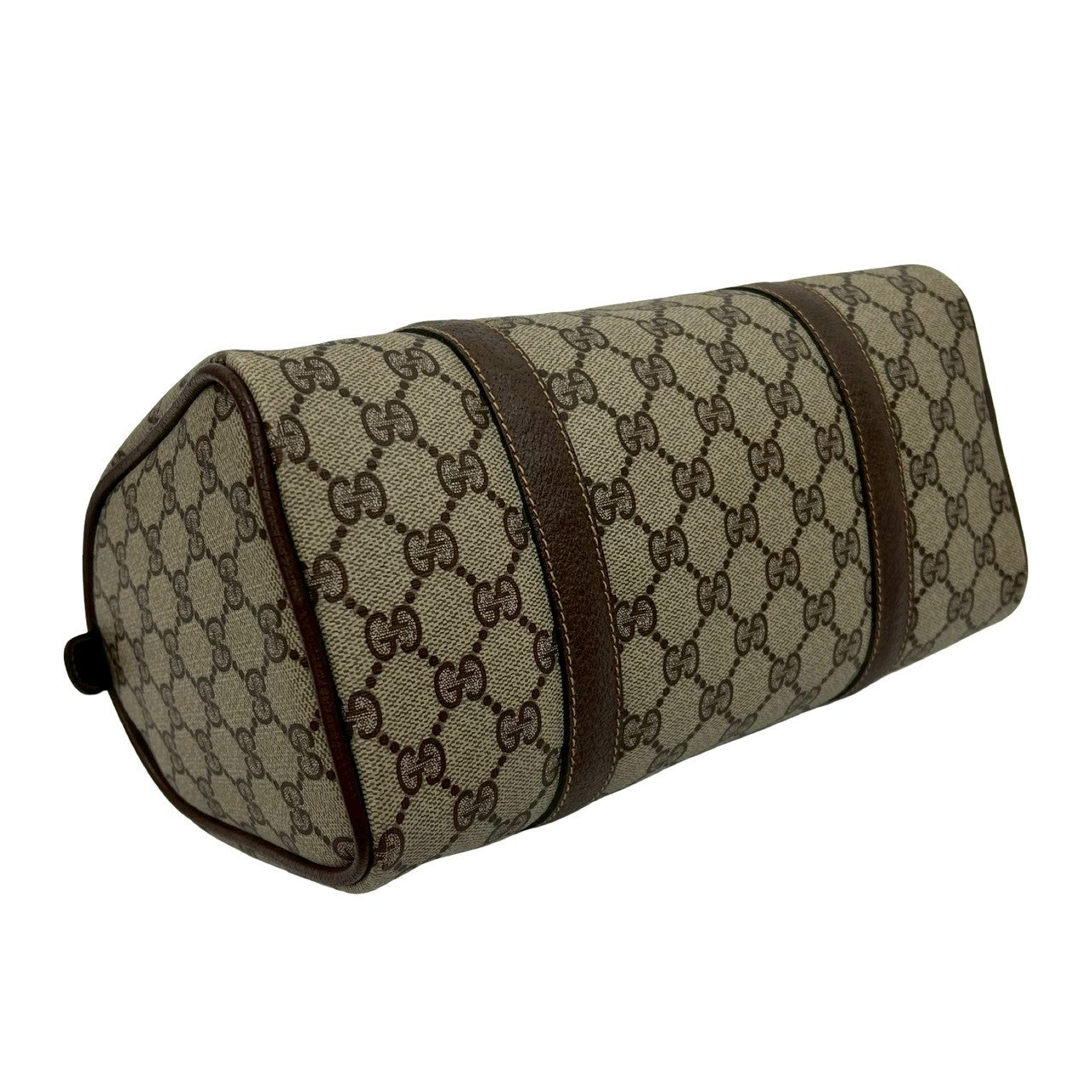 GUCCI Handbag leather Brown Sherry line