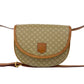 CELINE Shoulder Bag leather beige