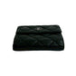 CHANEL Bifold Wallet lambskin black Matrasse