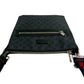 GUCCI Shoulder Bag leather black Sherry line