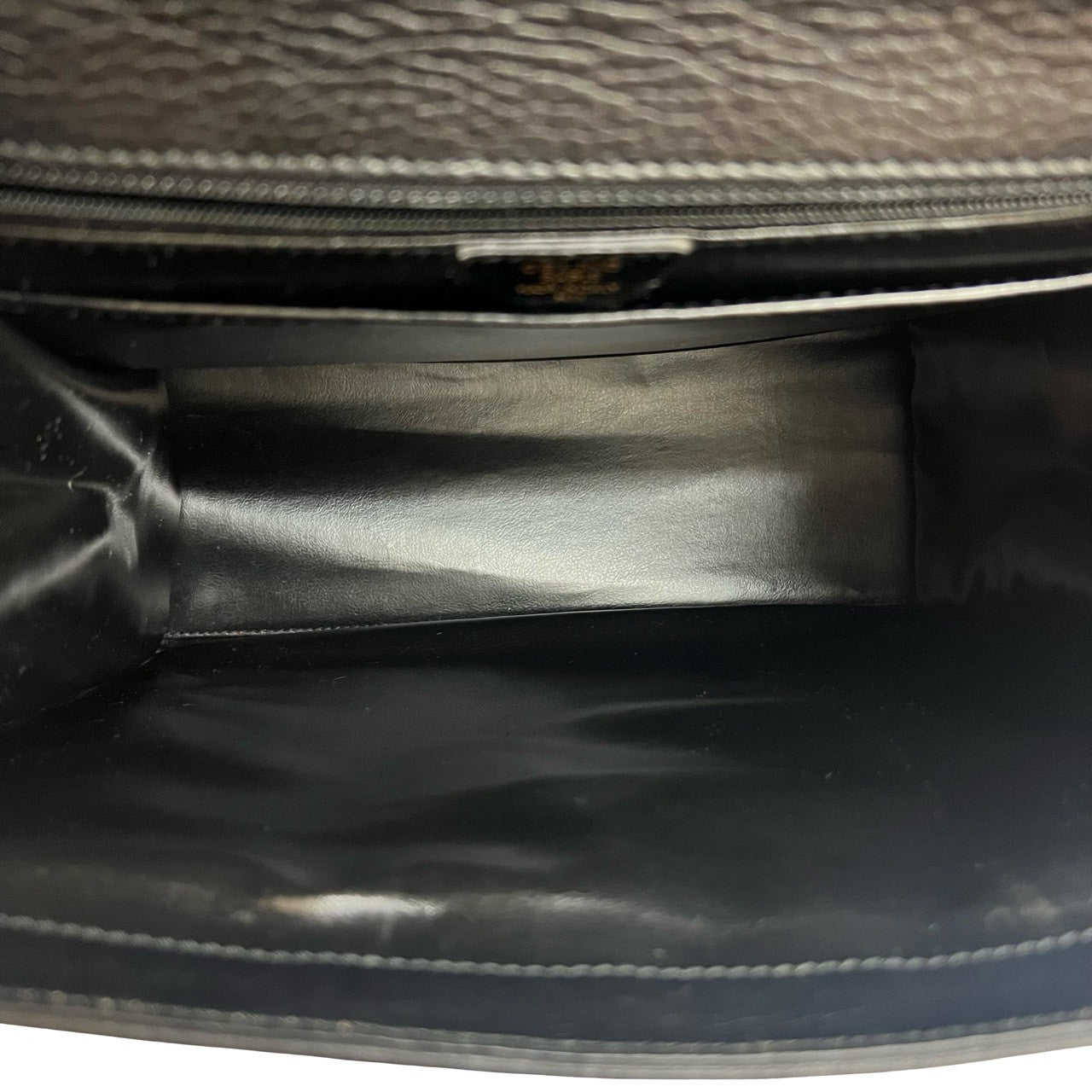 CELINE Handbag leather black