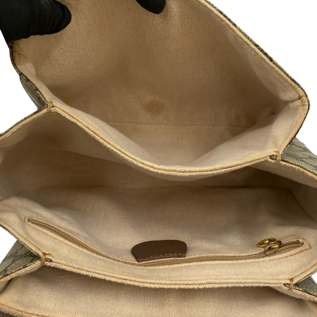 GUCCI Shoulder Bag leather Brown