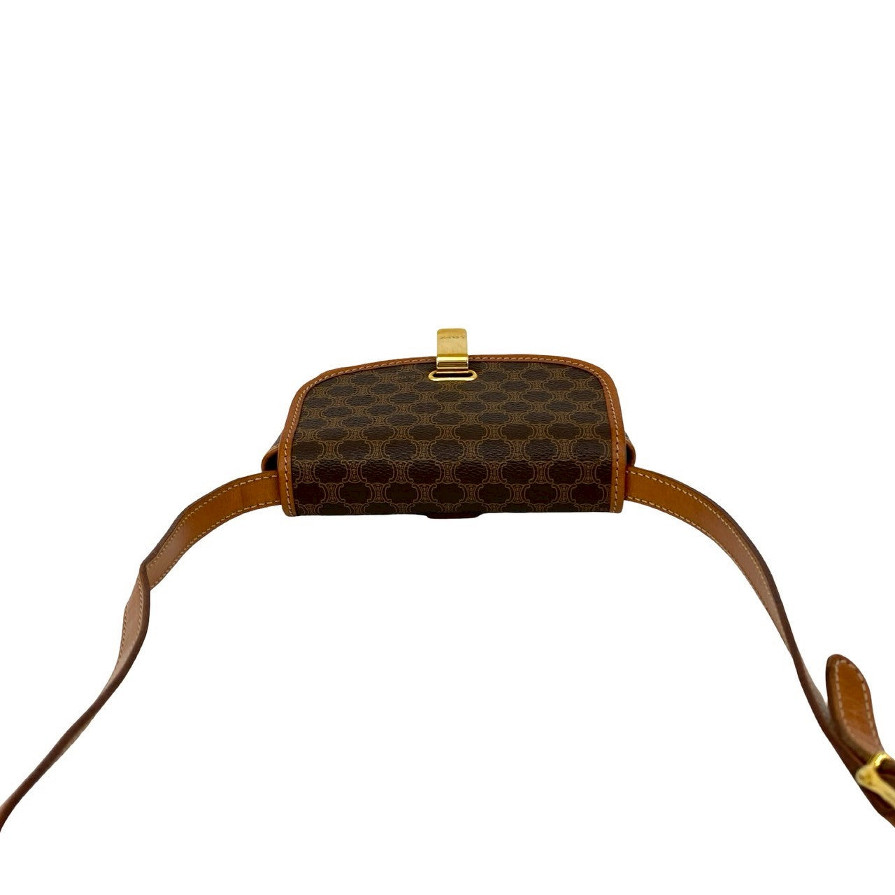 CELINE Shoulder Bag leather Brown