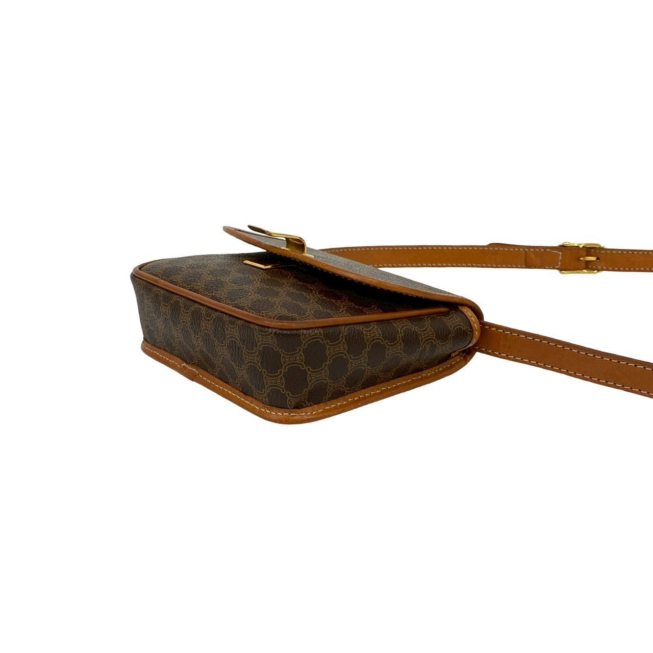 CELINE Shoulder Bag leather Brown