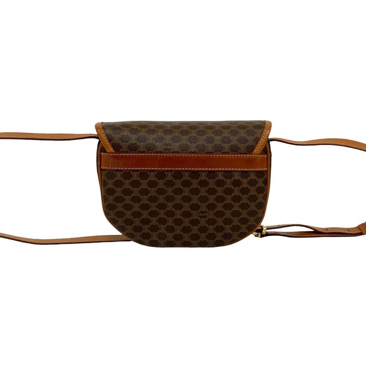 CELINE Shoulder Bag leather Brown