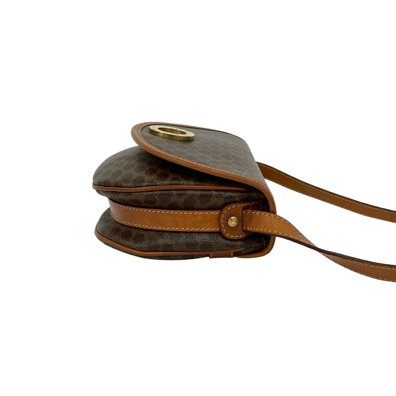 CELINE Shoulder Bag leather Brown