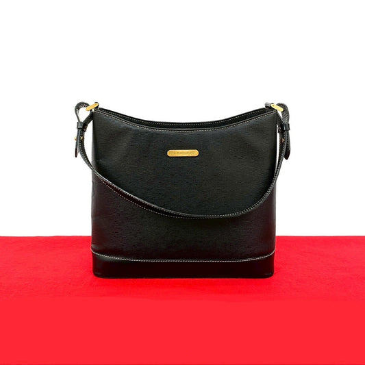 BURBERRY Shoulder Bag leather black