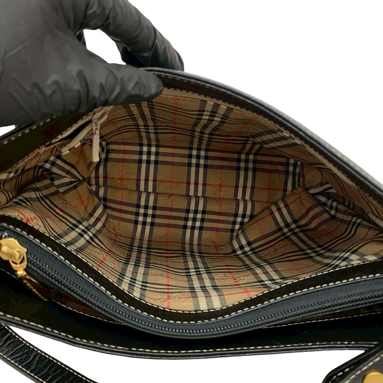 BURBERRY Shoulder Bag leather black