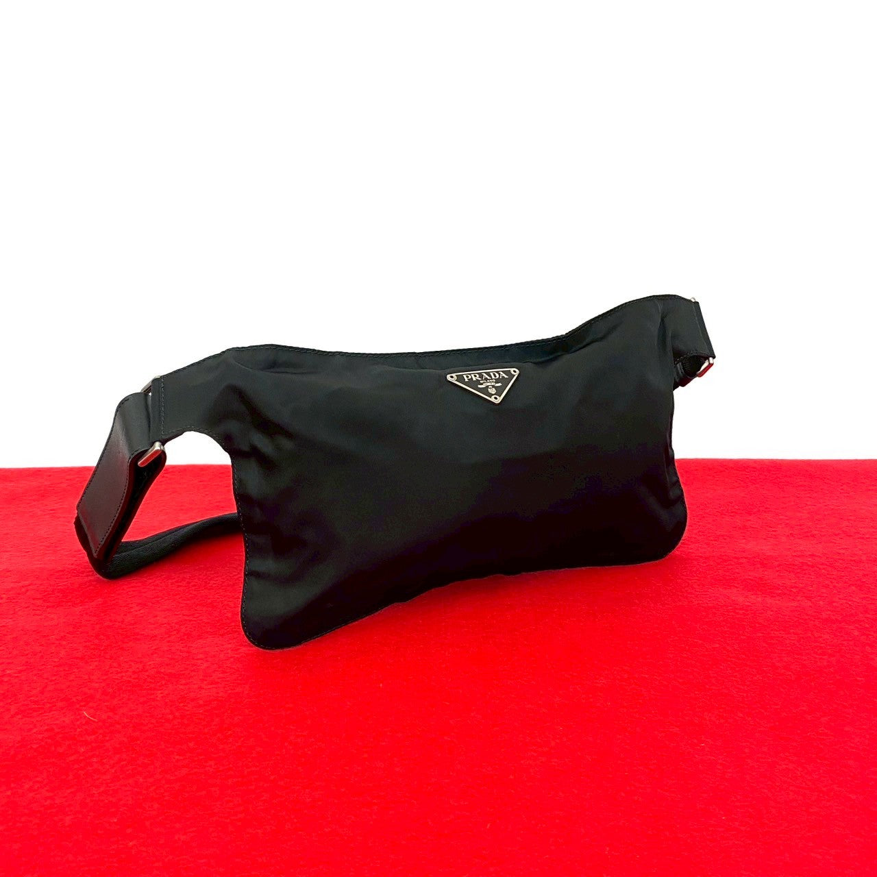 PRADA Sling bag Nylon black