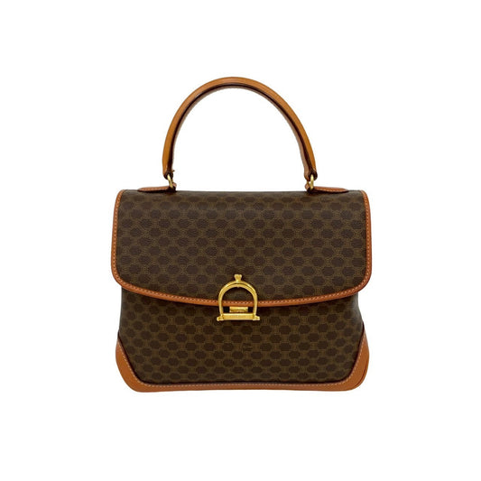 CELINE Handbag leather Brown
