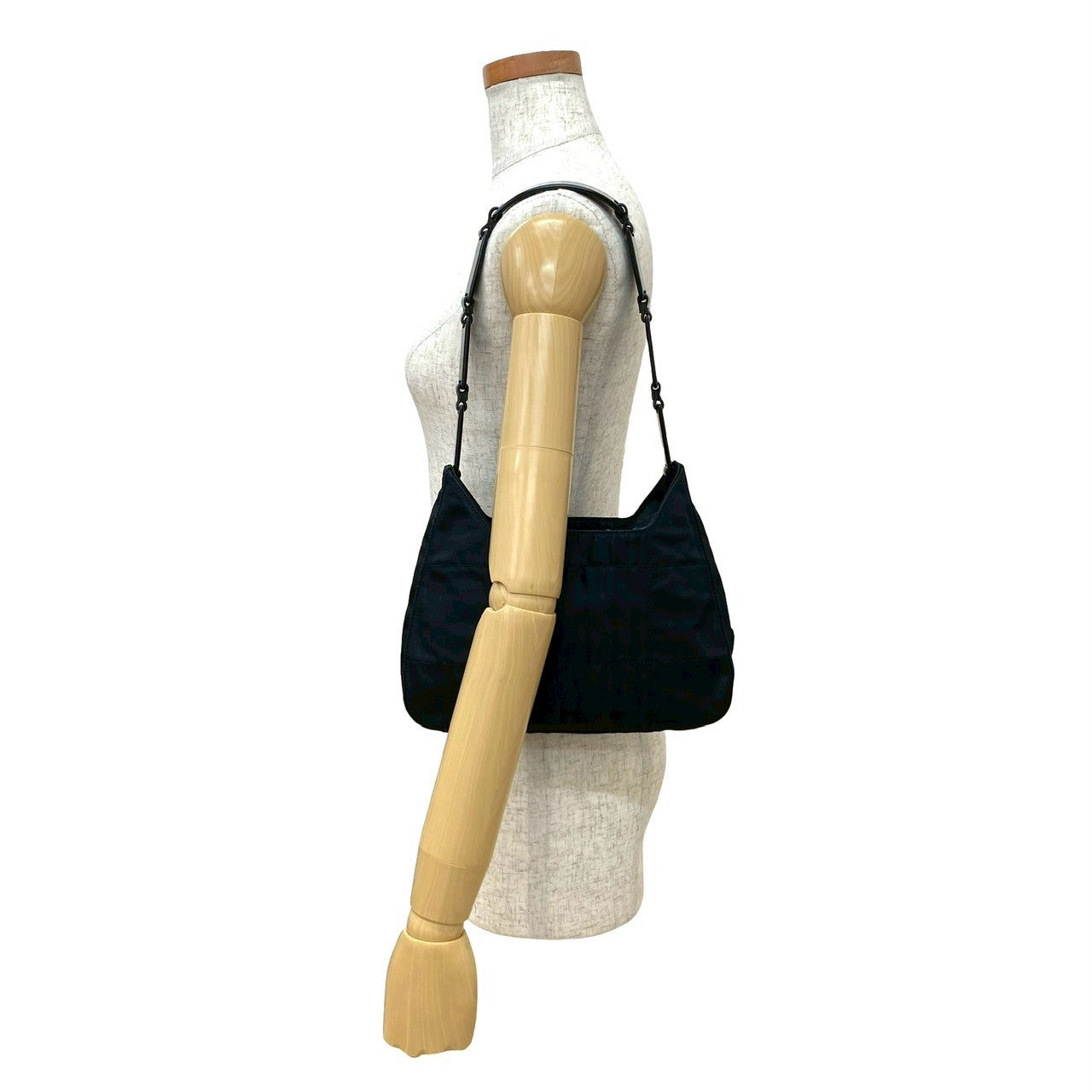 PRADA Shoulder Bag Nylon black