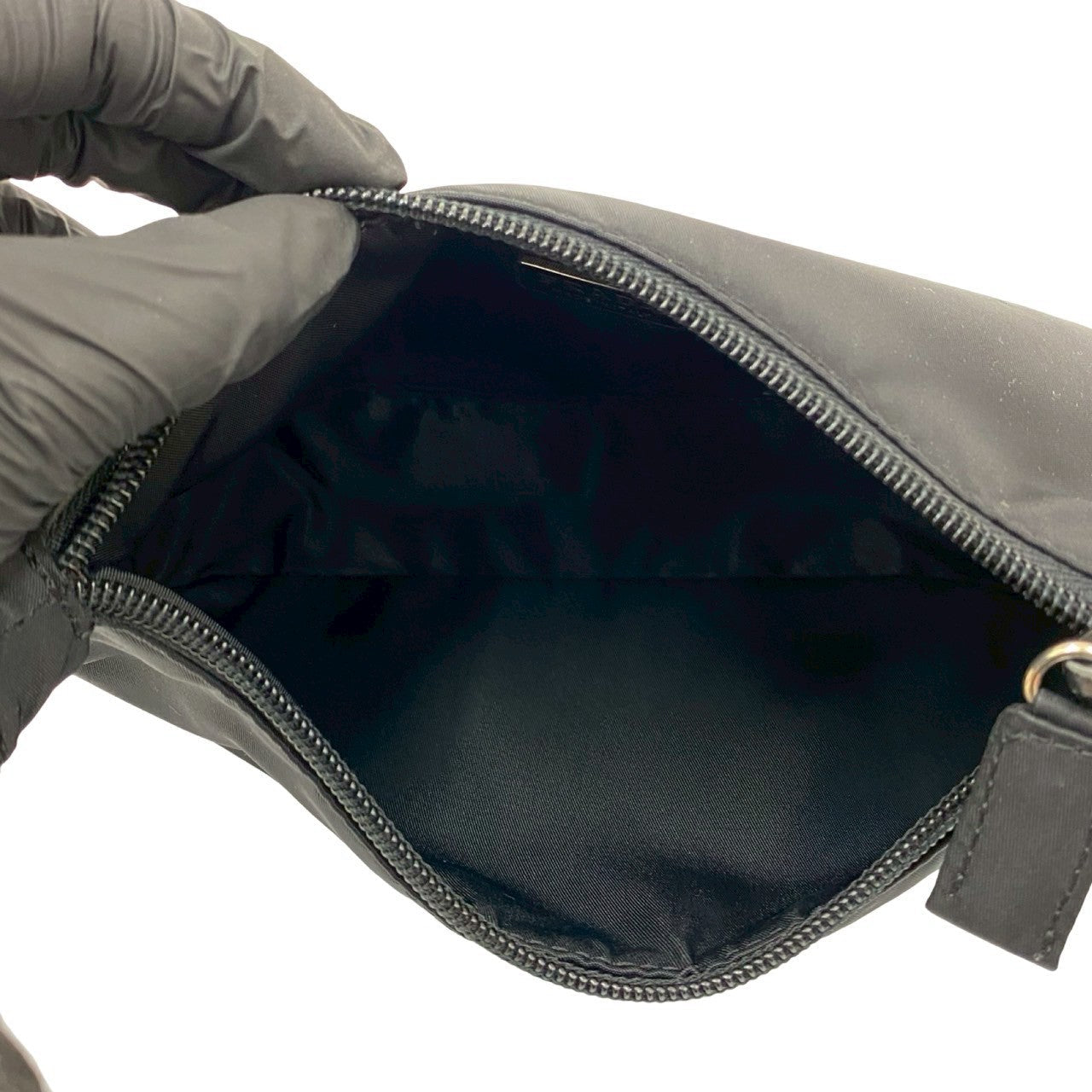 PRADA Handbag Nylon black