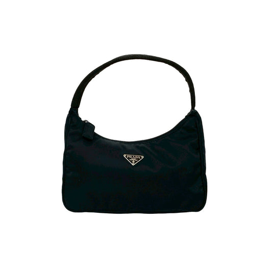 PRADA Handbag Nylon black