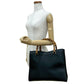 GUCCI Handbag leather black Bamboo