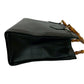 GUCCI Handbag leather black Bamboo