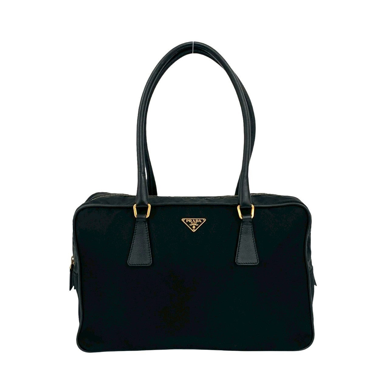 PRADA Handbag Nylon black