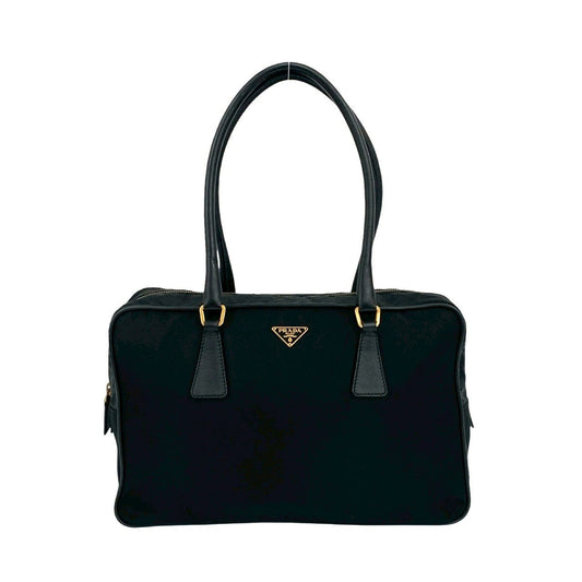 PRADA Handbag Nylon black