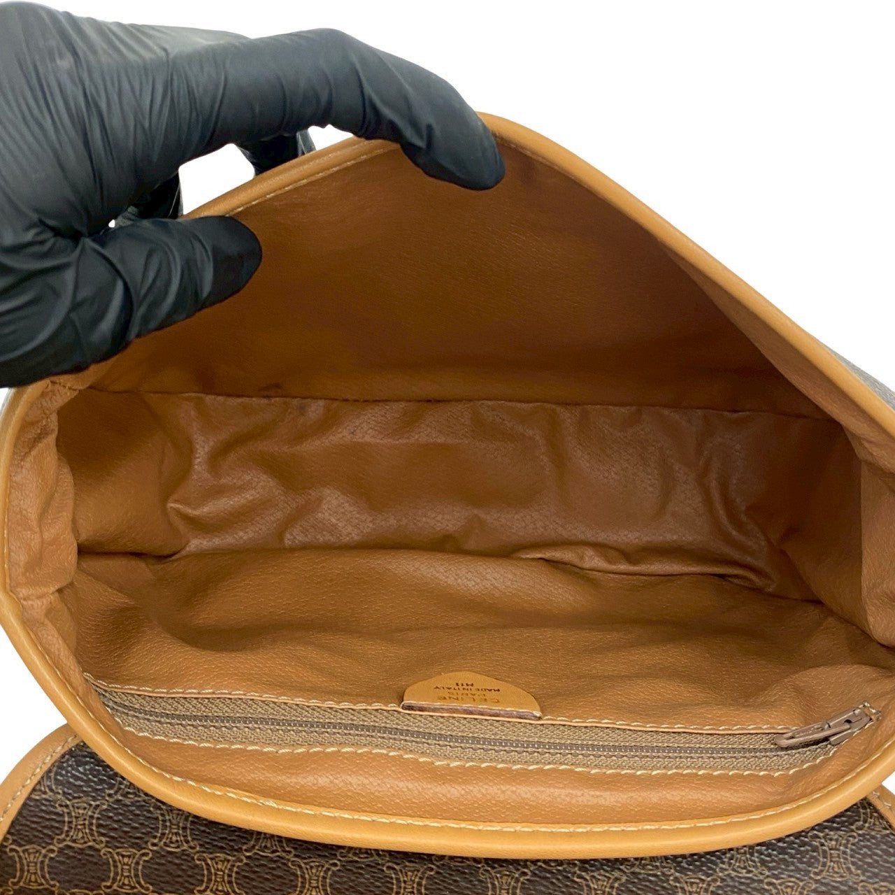CELINE Shoulder Bag leather Brown