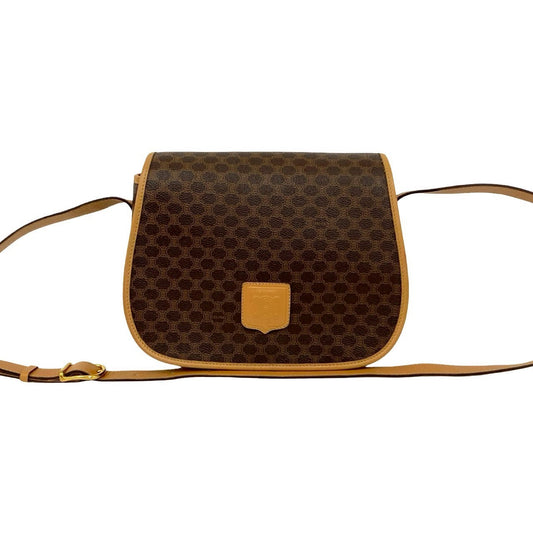 CELINE Shoulder Bag leather Brown
