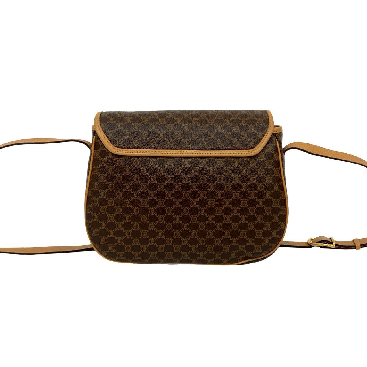 CELINE Shoulder Bag leather Brown