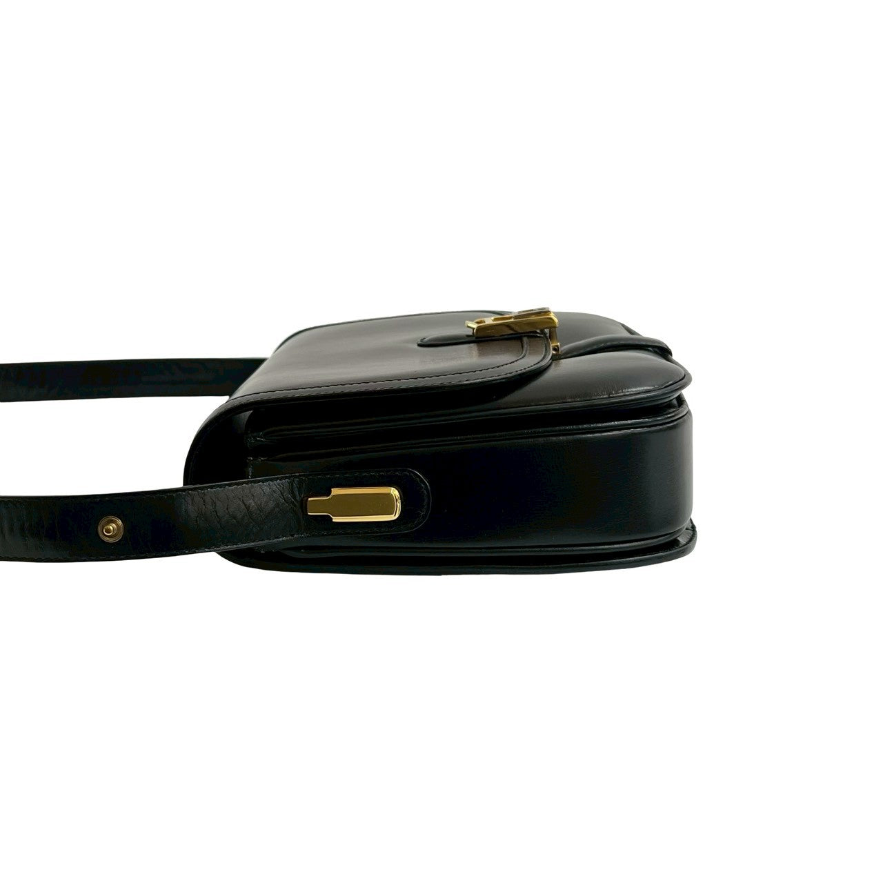 GUCCI Shoulder Bag leather black