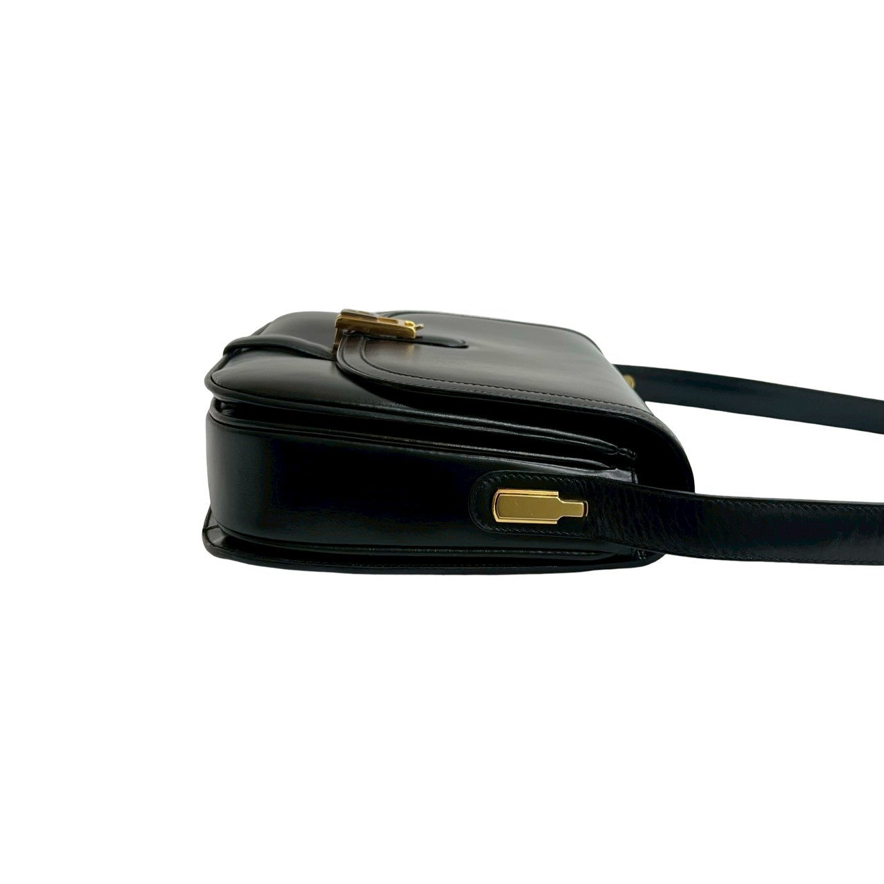 GUCCI Shoulder Bag leather black