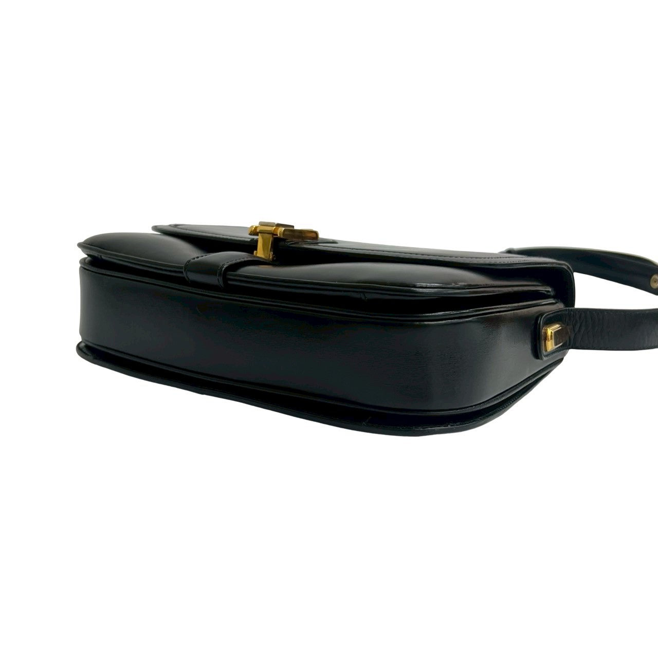 GUCCI Shoulder Bag leather black