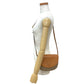 CELINE Shoulder Bag leather Brown