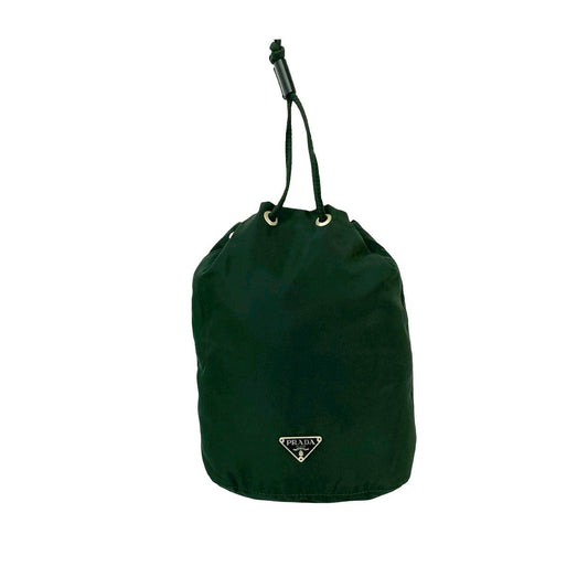 PRADA Handbag Nylon green