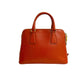 PRADA Shoulder Bag Patent leather Orange