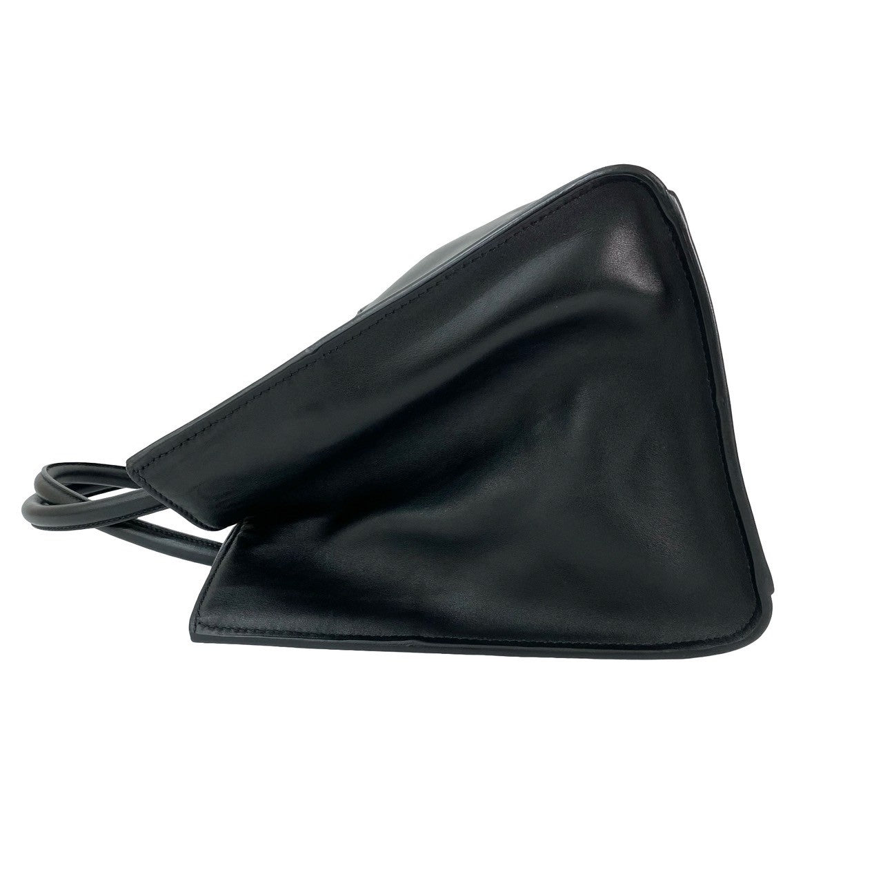 PRADA Shoulder Bag leather black