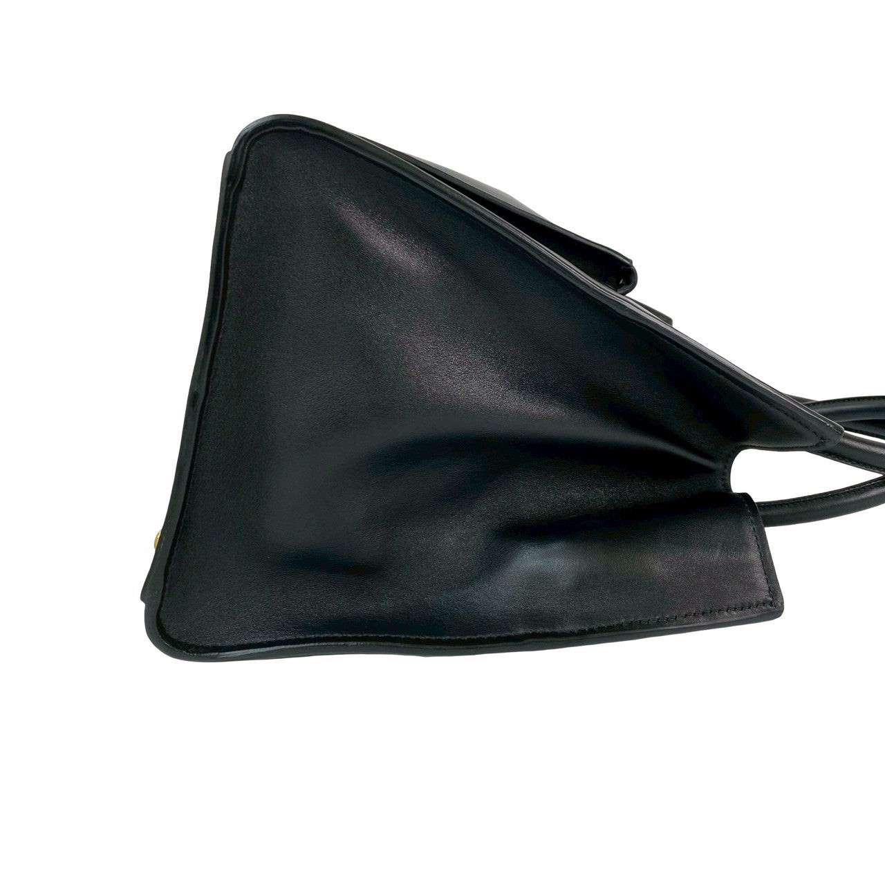 PRADA Shoulder Bag leather black