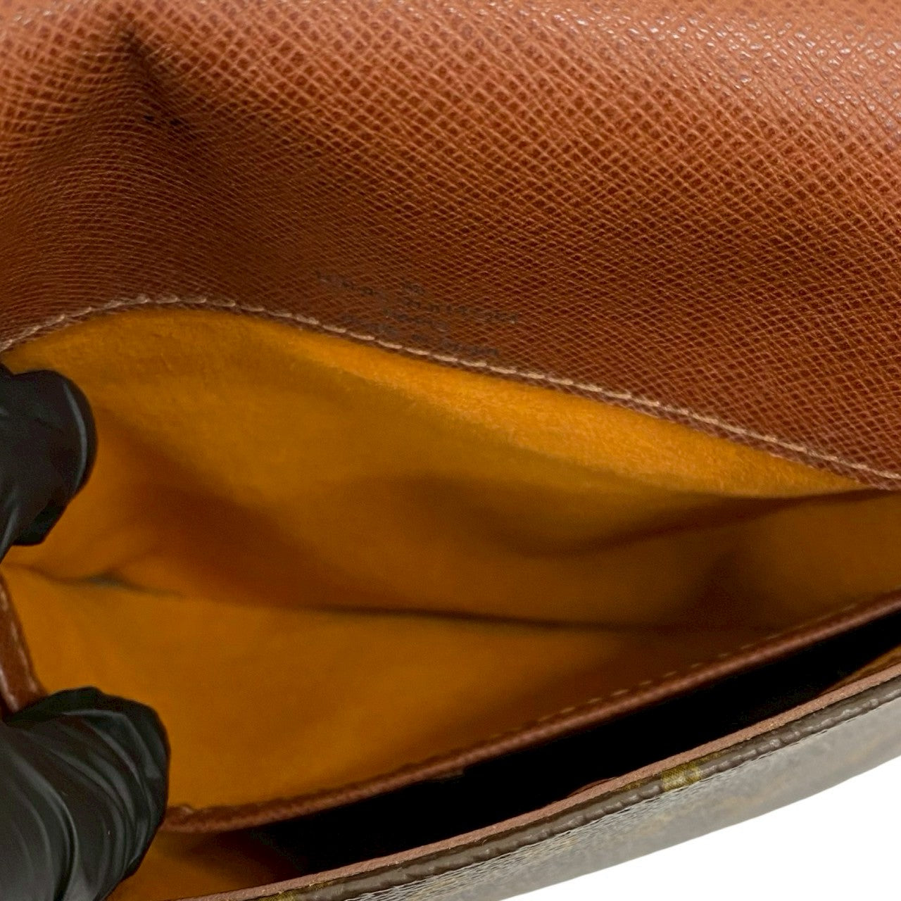 LOUIS VUITTON Shoulder Bag leather Brown Monogram Musette Salsa